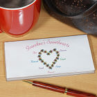 My Sweethearts Personalized Checkbook Cover